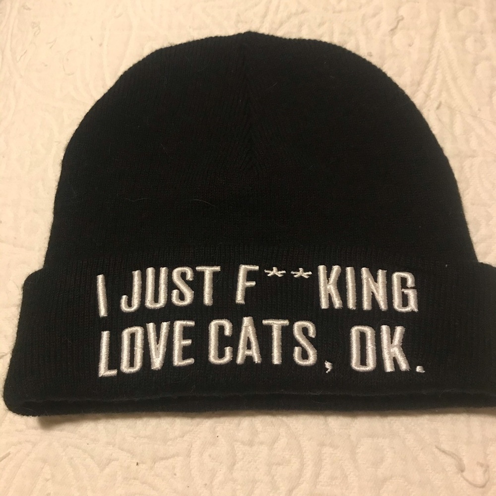 Killstar Graphic Black Beanie